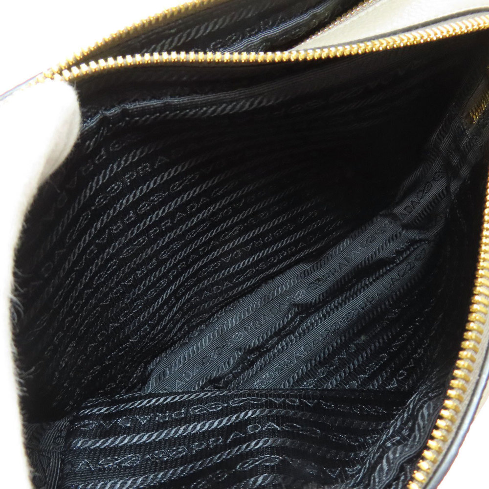 PRADA 1BH079 Camera Bag Shoulder Leather Women's - Picture 6 of 11